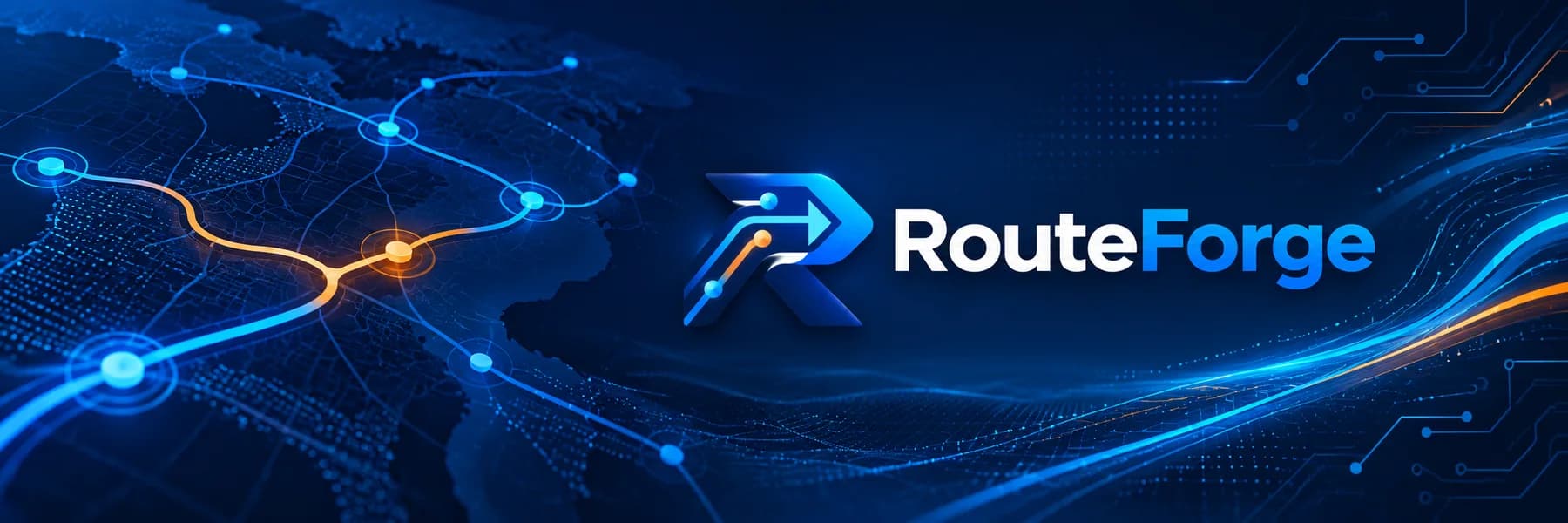 RouteForge: connected routes and logistics computing